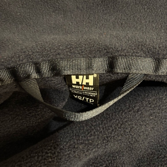 Helly Hansen Kensington Workwear Navy Blue Polartec Fleece Jacket Mens XS - Picture 7 of 10